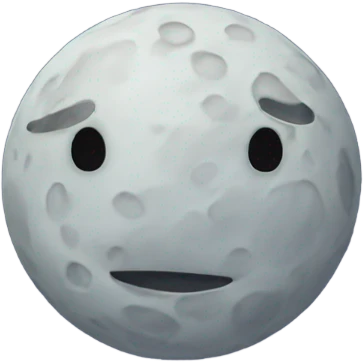 Moon emoji