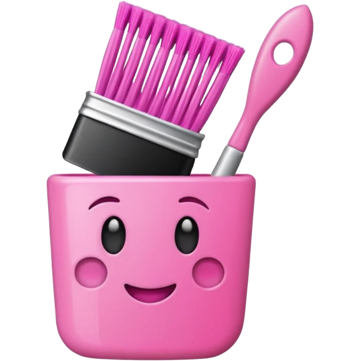 cleaning nail brush emoji emoji