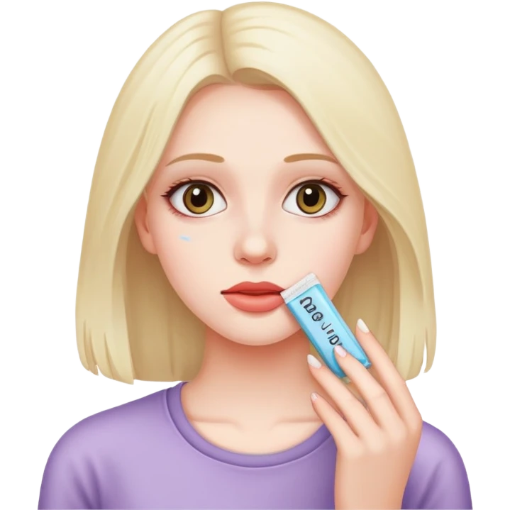 Girl taking Alprazolam 2mg bars emoji