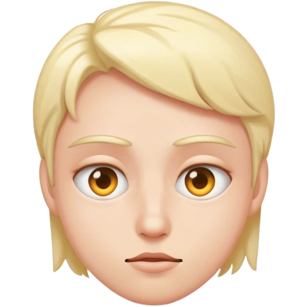 person who has X instead of eyes emoji