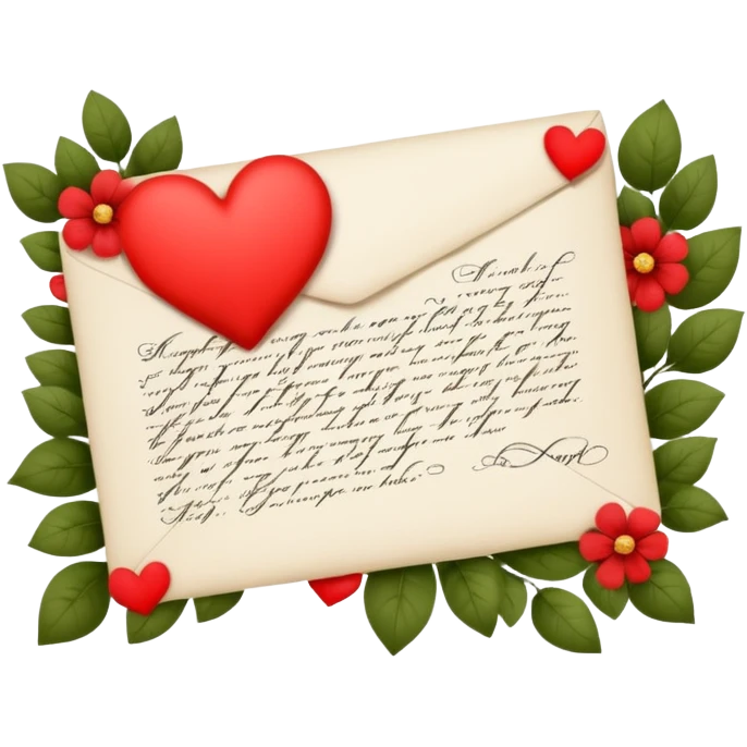 love letter emoji