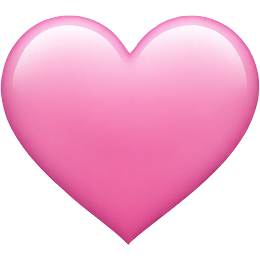 pink heart emoji