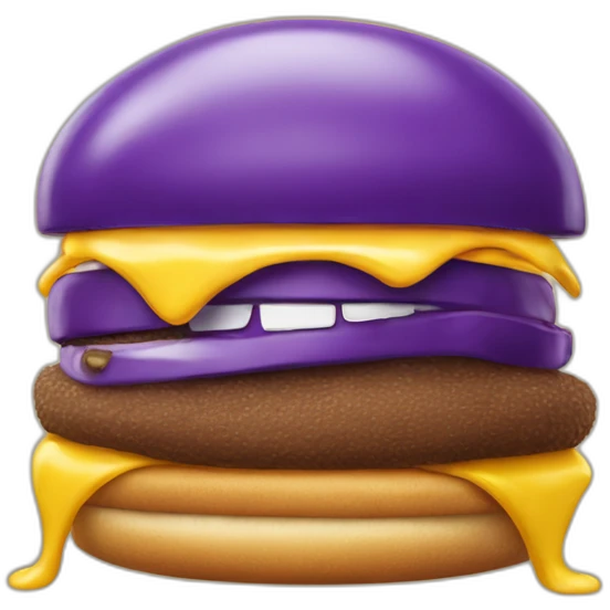 grimace from mcdonalds emoji