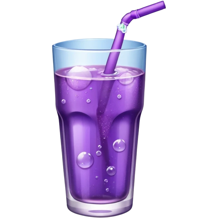 Make a grape soda emoji