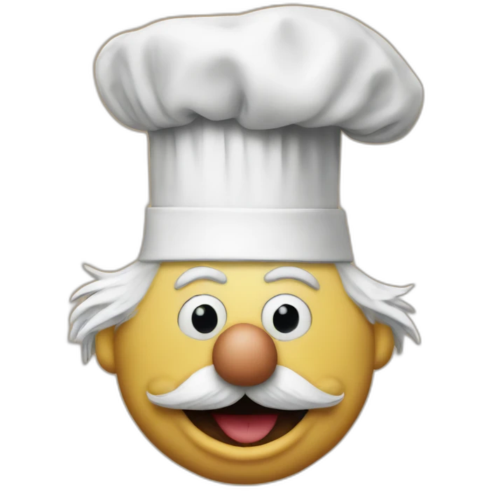swedish chef muppets face emoji
