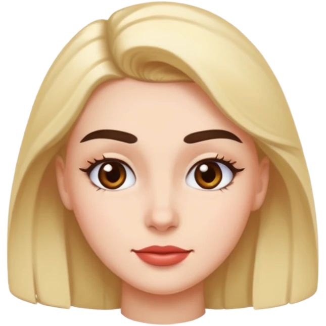 Flirty eyebrow raise emoji