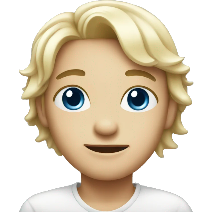 white cute  emoji