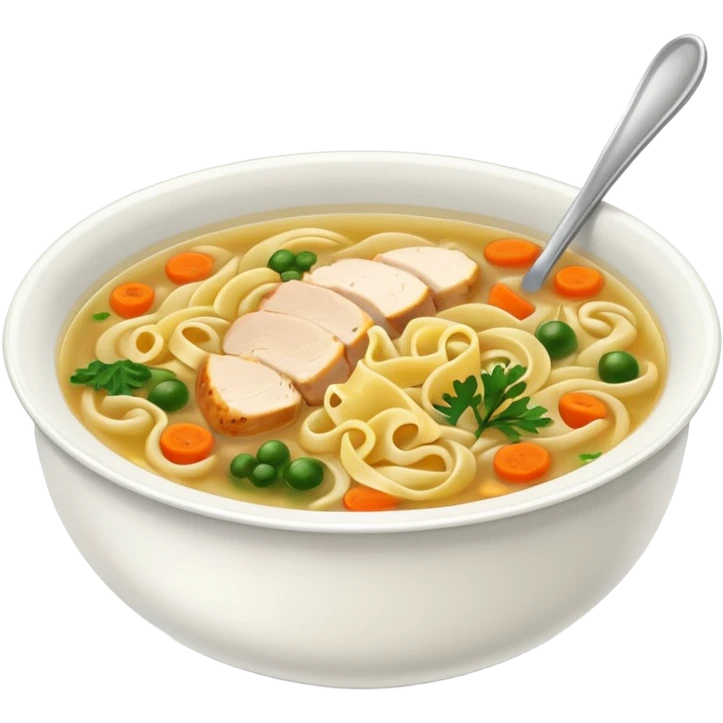chicken noodles emoji