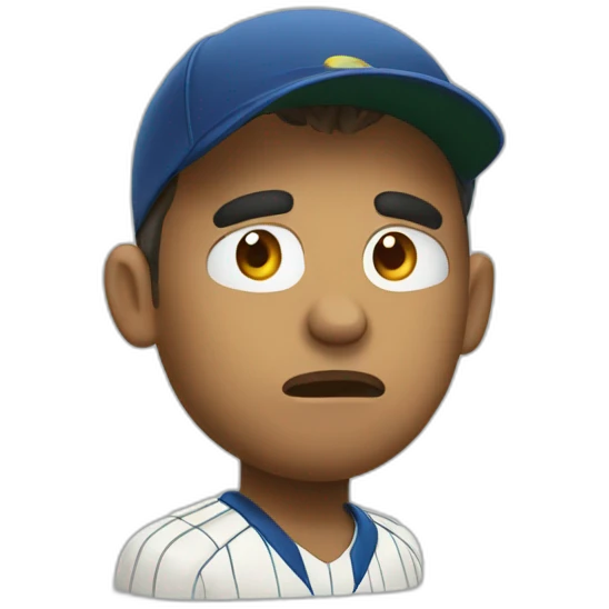 disappointed cricket fan emoji