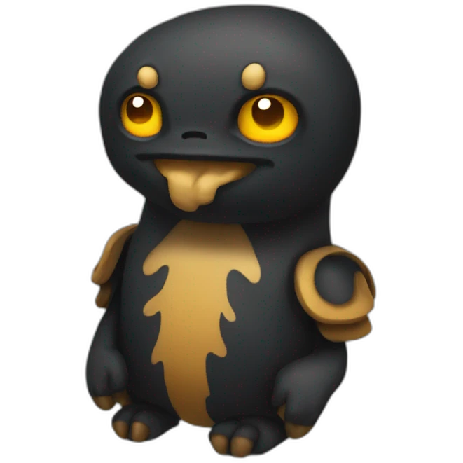 black thonking emoji