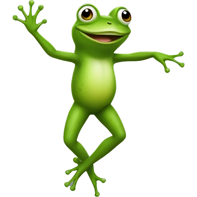 frog dancing emoji