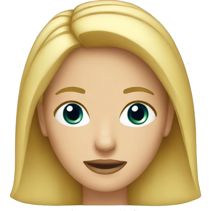 female blonde teacher emoji