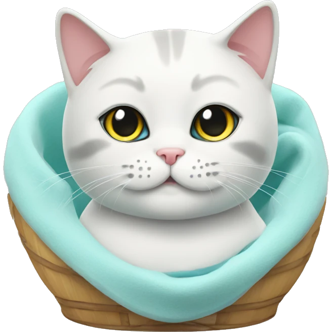 british cat in spa emoji