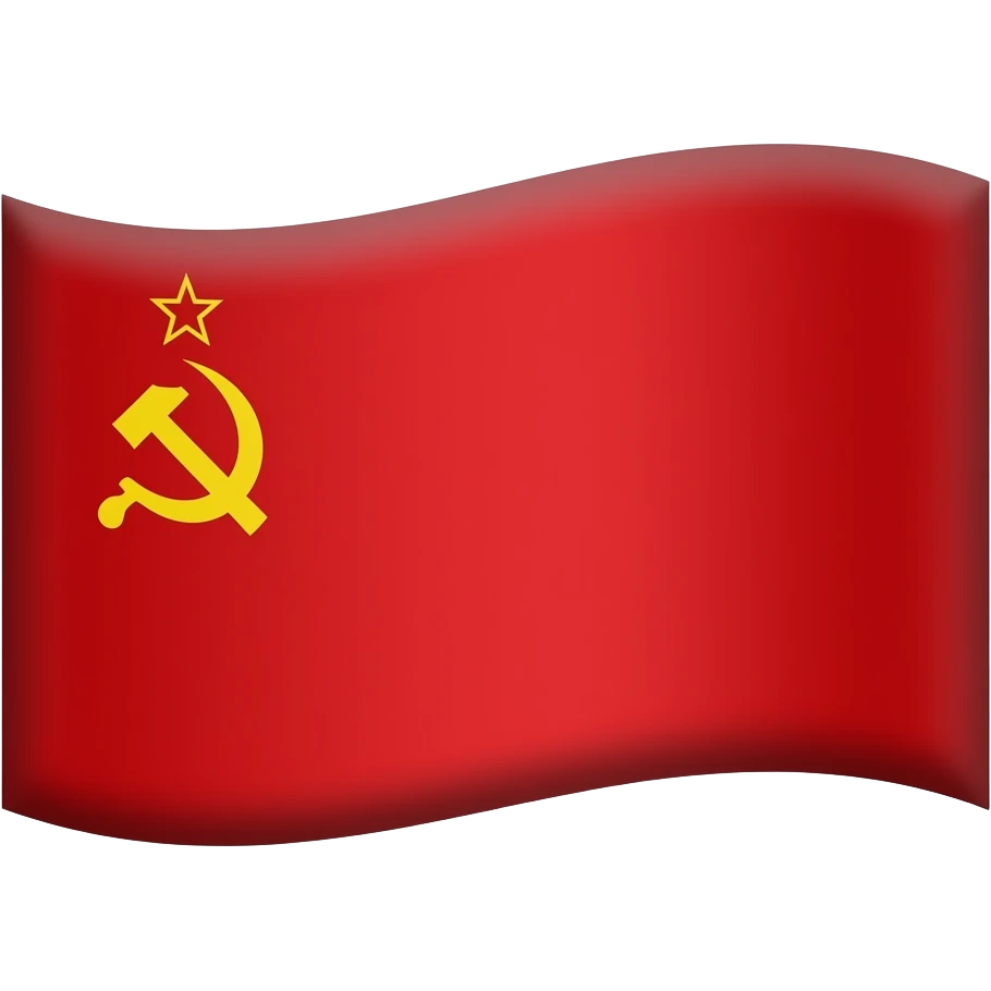 Soviet Union flag emoji