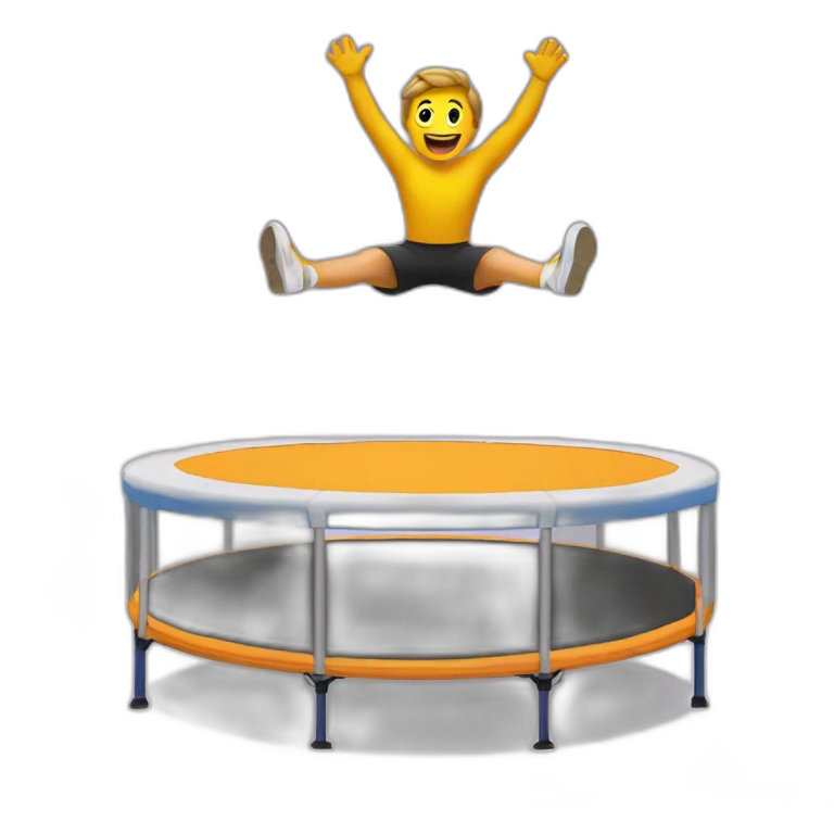 trampoline emoji