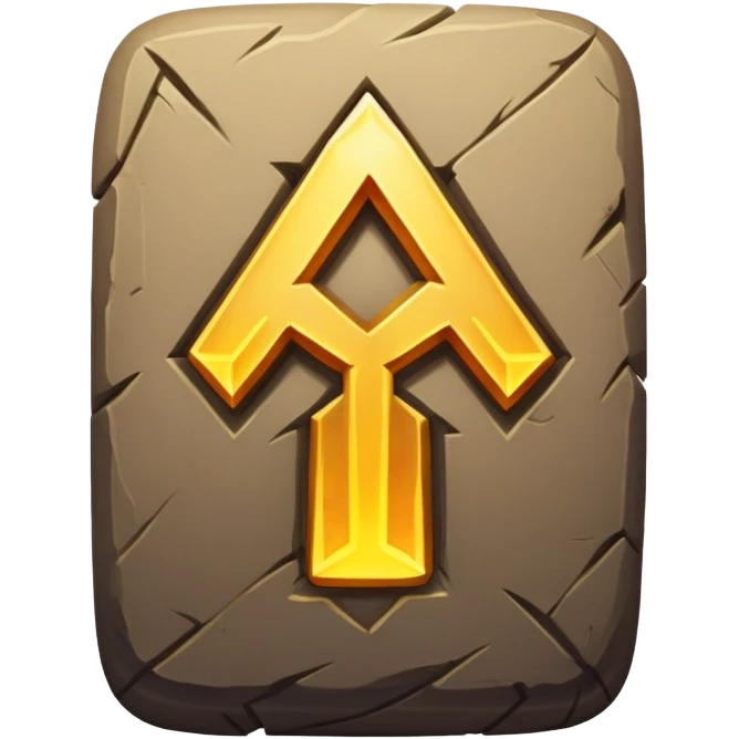 glowing rune stone emoji