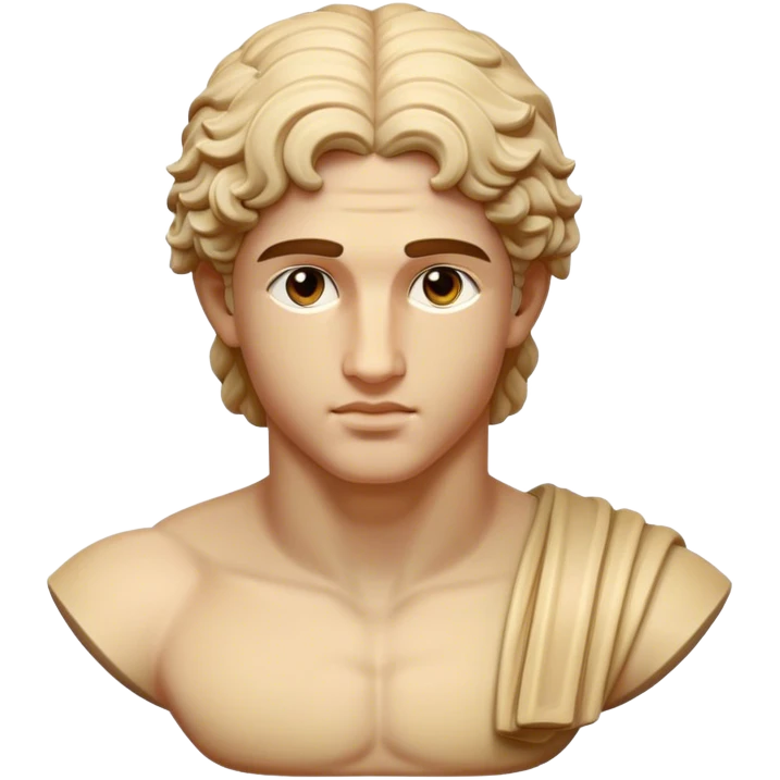 greek sculpture male adonys  emoji