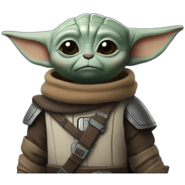 Grogu the mandalorian emoji
