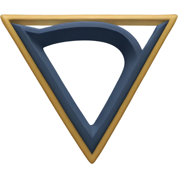 delta minuscule greek letter in 3D emoji