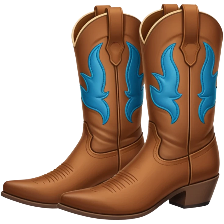 Cowboy boots emoji