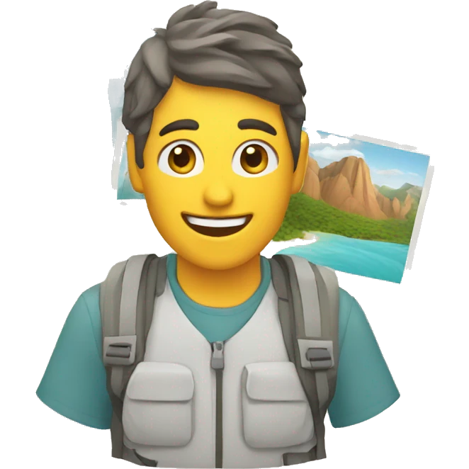 travel guide emoji
