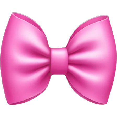 emoji Coquette 𐙚 It's a pink bow emoji