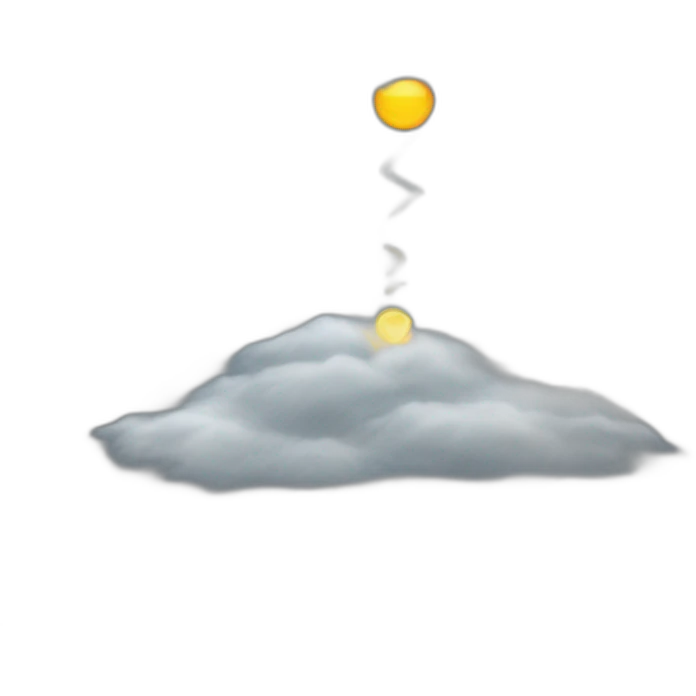 Hurricane weather track emoji