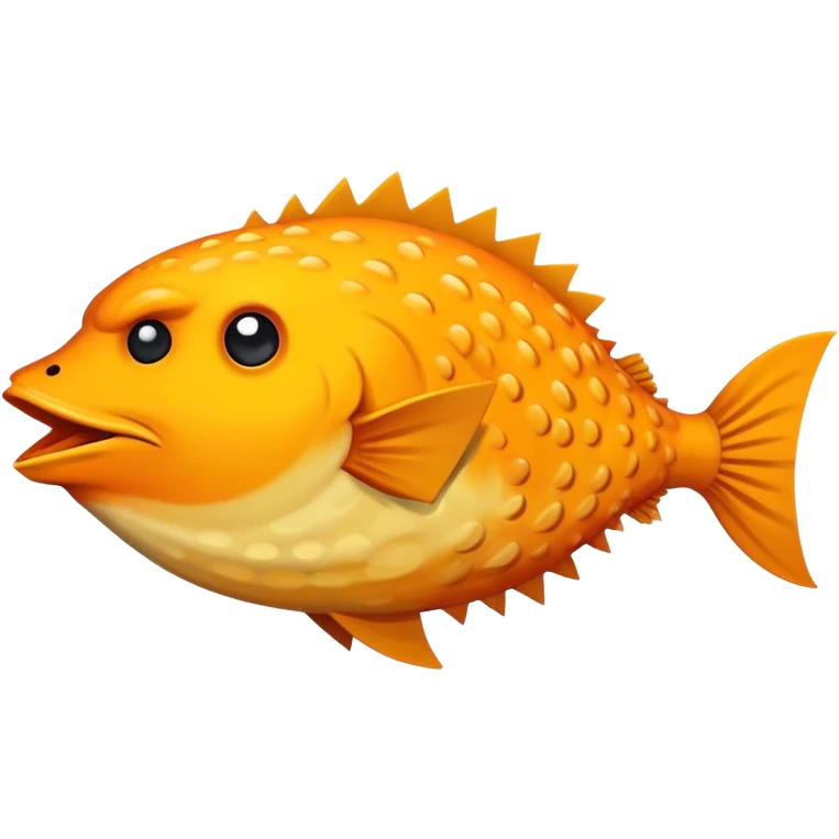 All Orange Arizona State SunDevils Blowfish emoji
