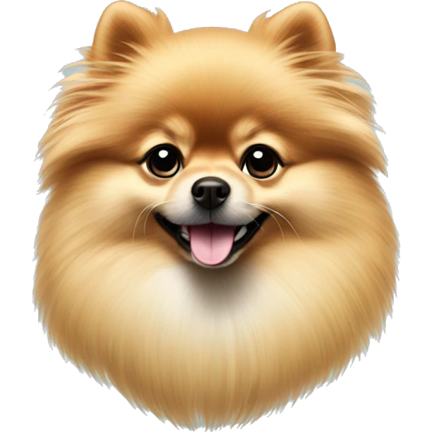 Pomeranian hibiscus  emoji