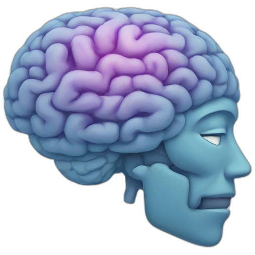 brain breathing emoji