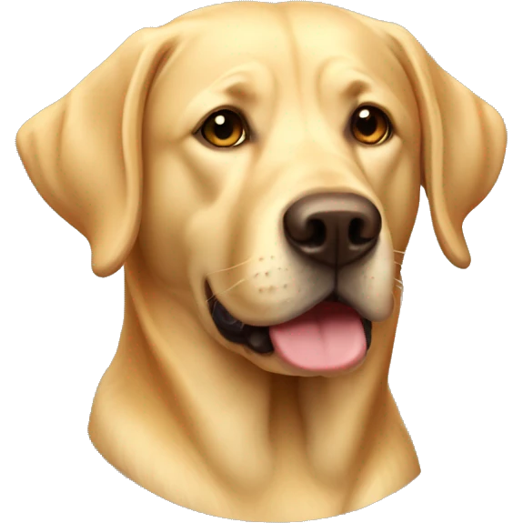 Golden lab emoji