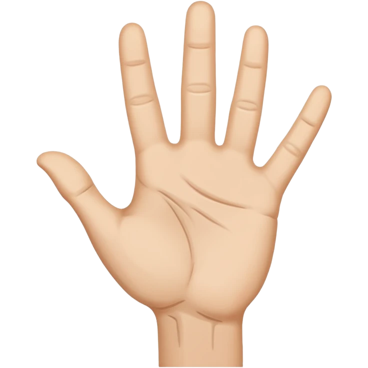 hand waving goodbye emoji