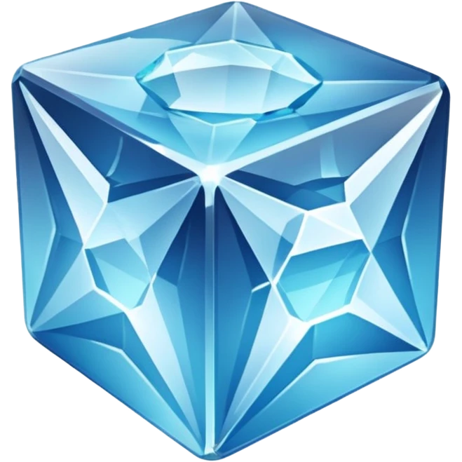 Crystal Cube emoji