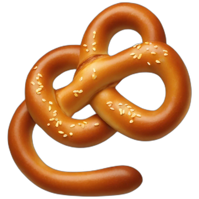 pretzel emoji