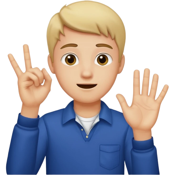 Frat boy flicking his hand up and down emoji