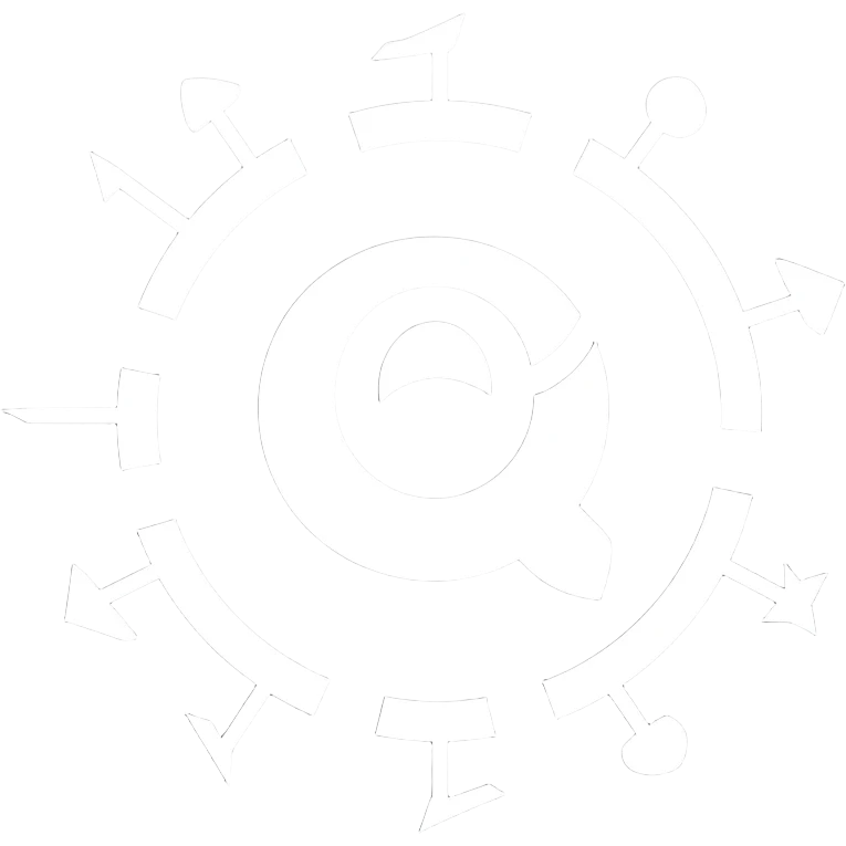 Premium abstract icon for ROUTS: rsubtle negative space suggesting intelligent routing and pathfinding. Minimal, luxury tech, monochrome black and white, flat vector, square, favicon-ready. No arrows, roads, map pins, people, HR symbols, or letters. emoji