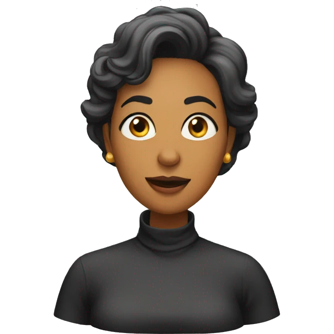 aunty gossip emoji