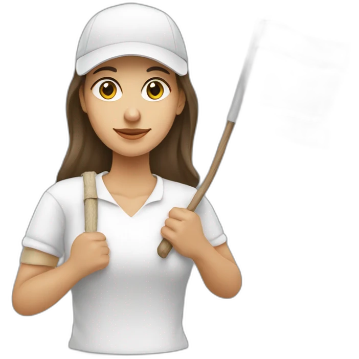 tsikhanouskaya holds white red white flag in her hands emoji