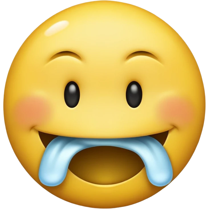 A smiley face mewing coldly  emoji