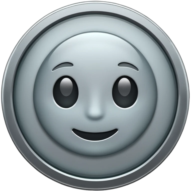 Matte Glass coin emoji