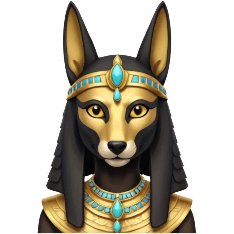 Anubis from Egyptian Gods emoji