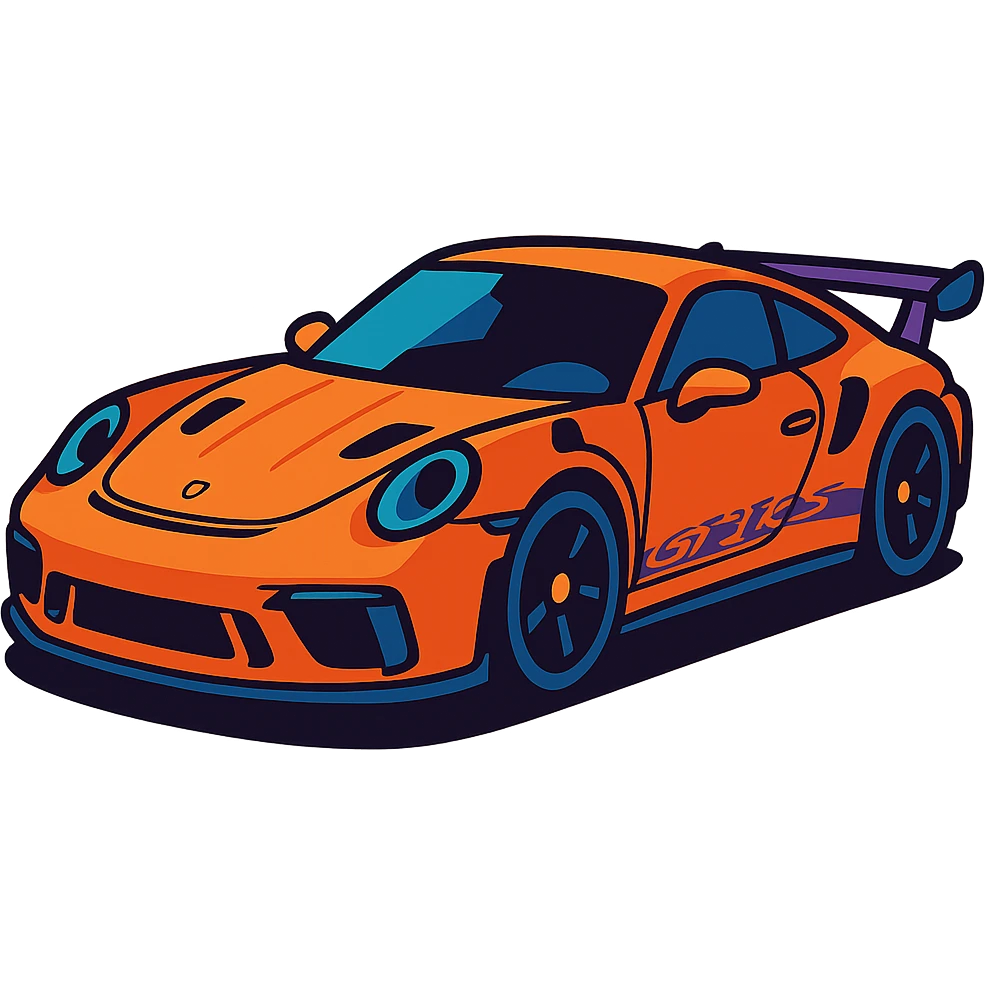 Porsche GT3 RS emoji