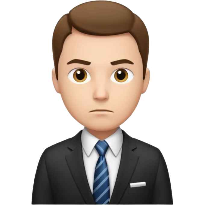 A business man emoji