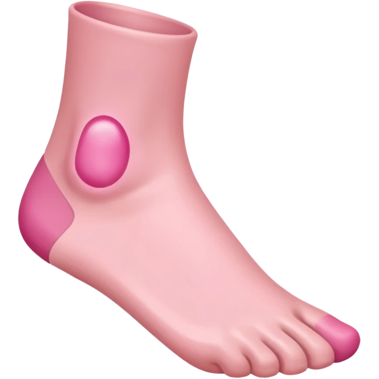 ankle pink skin emoji