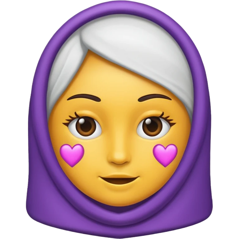 mamadeira branco e roxo emoji