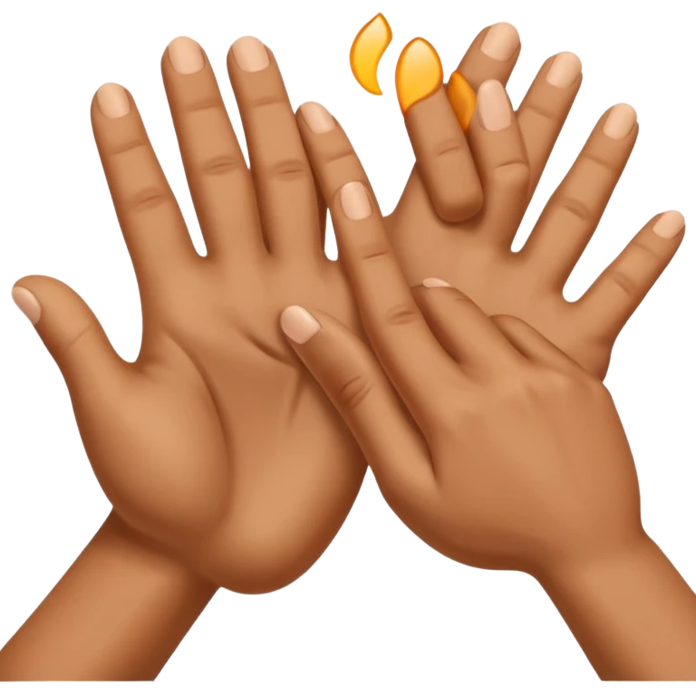 Hand slapping a butt emoji