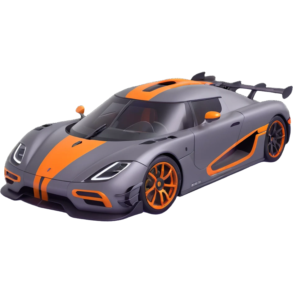 Koenigsegg One:1 hypercar emoji