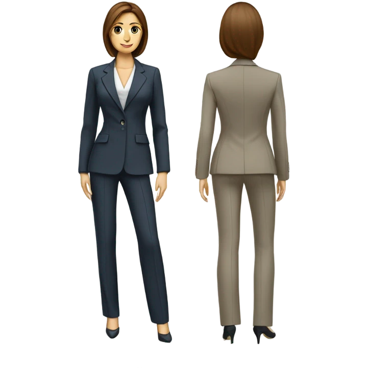 female suit emoji