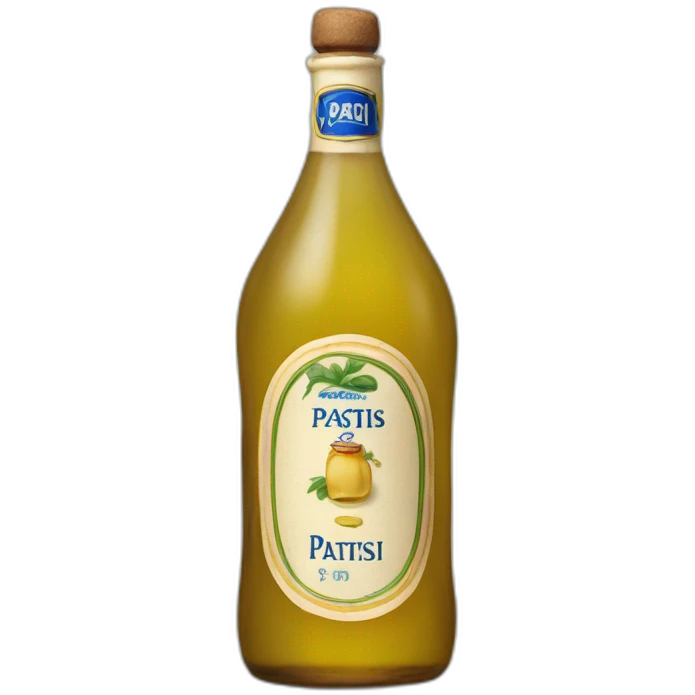 Botle of pastis emoji