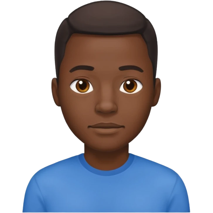 African american male emoji